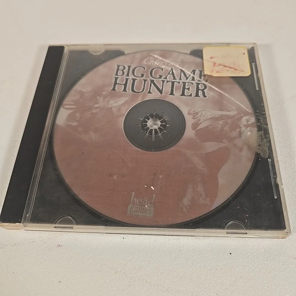 Cabela's Big Game Hunter (PC CD-ROM, 1998) Head Games - Elsinore - Windows 95
